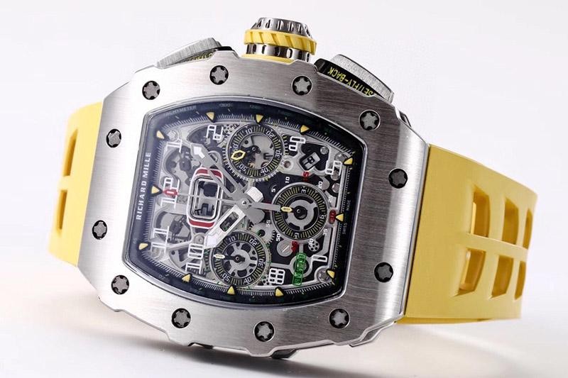 完売必至 リシャール・ミル F1レース シースルーバックコピー 自動巻き rir98652N級品